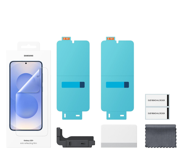 SAMSUNG Anti-reflecting Film do Galaxy S25+ Transparent EF-US936CTEGWW - 1310682 - zdjęcie 3